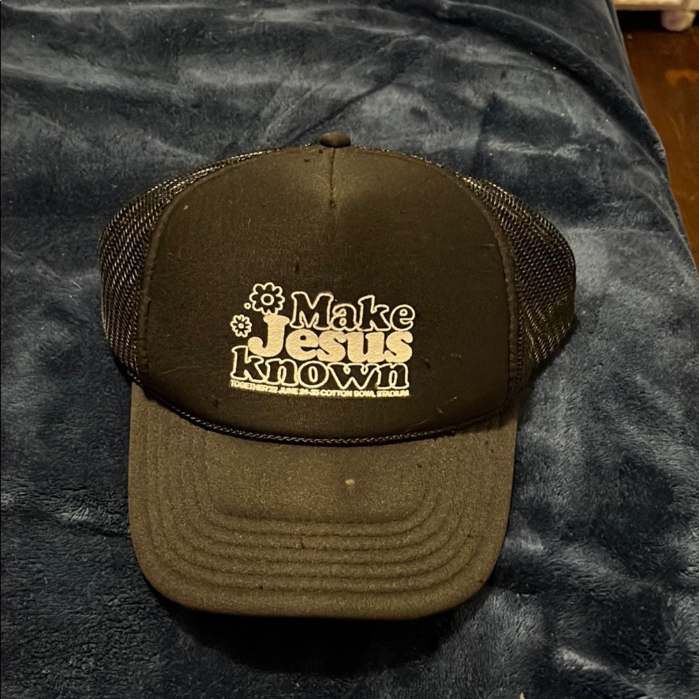 Black Mesh Cap